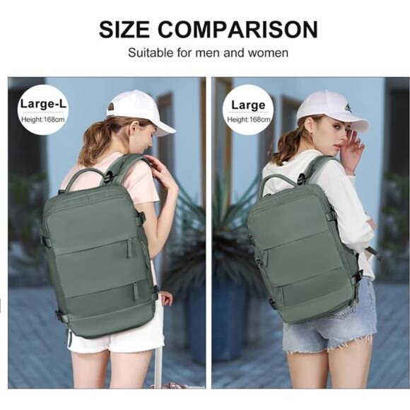 Large Travel Backpack For Women Men,Carry On Backpack,Hiking Backpack - Picture 7 of 8